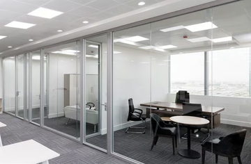 INFINITY · 90 MM - Glass movable wall by CBI Europe - view 3